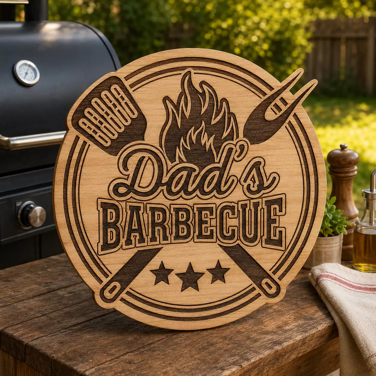 Wall Decor, Dad'S Bbq Ii