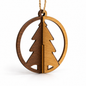 Christmas Ornament - Wood - 3D