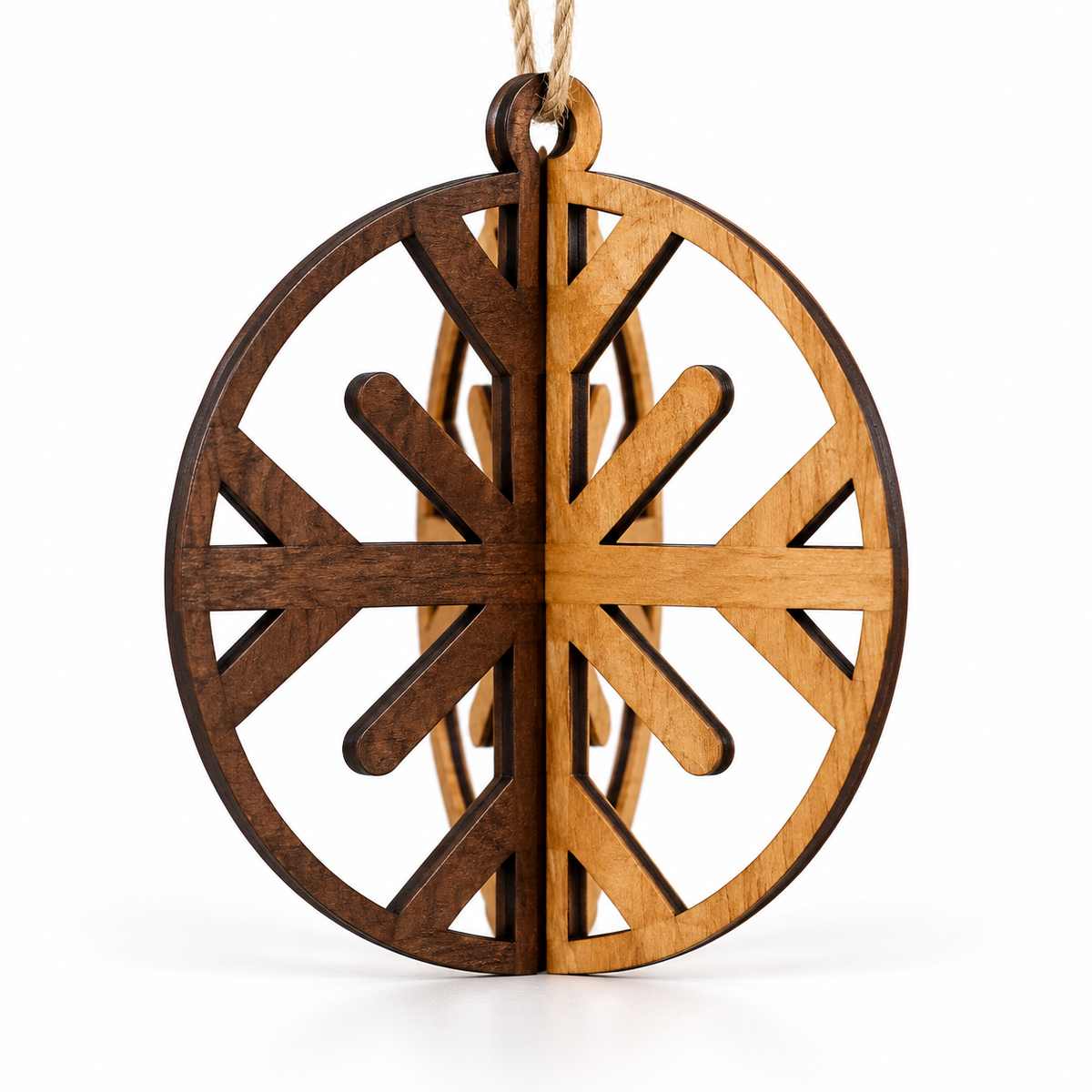 Christmas Ornament - Wood - 3D