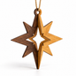Christmas Ornament - Wood - 3D