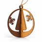 Christmas Ornament - Wood - 3D