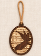 Christmas Ornament - Wood - Carols