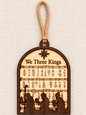 Christmas Ornament - Wood - Carols