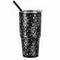 Drinkware, 30 oz. Stainless Steel Tumbler, Botanical, Vine and Stars