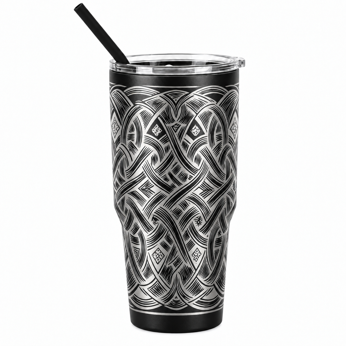 Drinkware, 30 oz. Stainless Steel Tumbler, Celtic Knotwork I