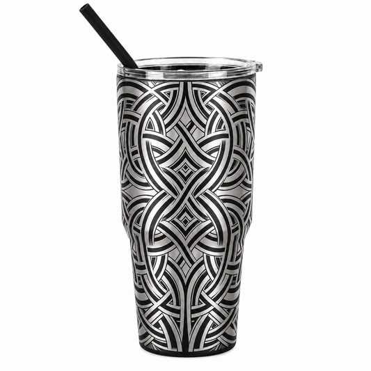 Drinkware, 30 oz. Stainless Steel Tumbler, Celtic Knotwork II