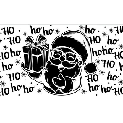 Drinkware, 32 oz. Stainless Steel Hydro Bottle, Christmas, Santa HoHoHo