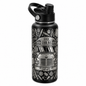 Drinkware, 32 oz. Stainless Steel Hydro Bottle, School Bus II