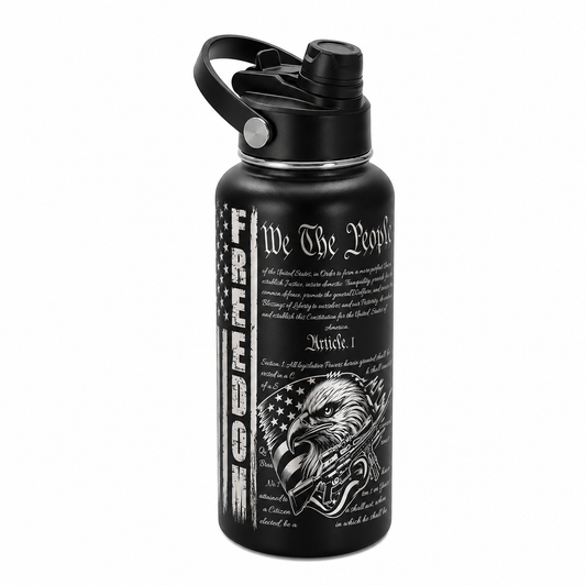 Drinkware, 32 oz. Stainless Steel Hydro Bottle, We The People