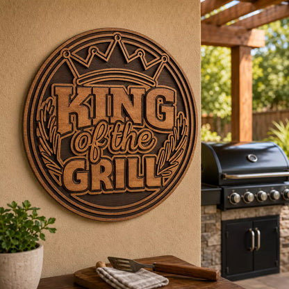 Wall Decor, King Of The Grill